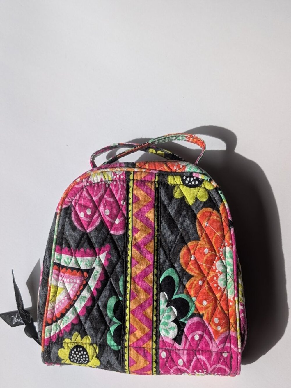 Vera Bradley Ziggy Zinnia Hanging Travel Organizer Cosmetic Toiletry Makeup Bag